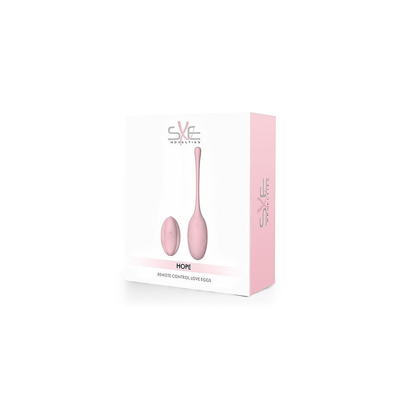 Hope Remote Control Silicone Love Egg by SXE Novelties - Love Eggs and Kegel Exercisers