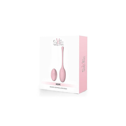 Hope Remote Control Silicone Love Egg by SXE Novelties - Love Eggs and Kegel Exercisers