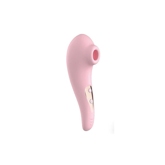 SXE Jess Vibrating and Sucking Air Pulse Clitoral Stimulator - Clit Ticklers and Pulsators