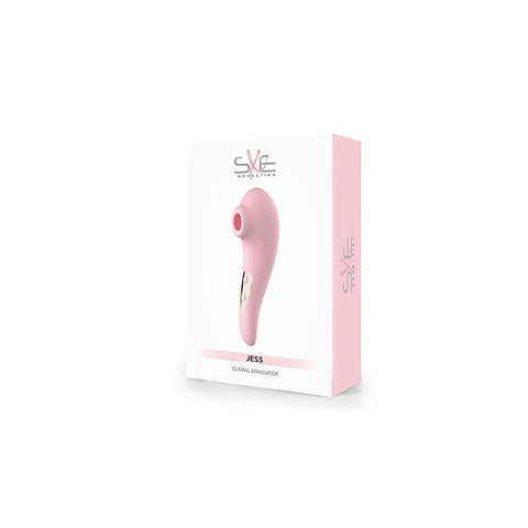 SXE Jess Vibrating and Sucking Air Pulse Clitoral Stimulator - Clit Ticklers and Pulsators
