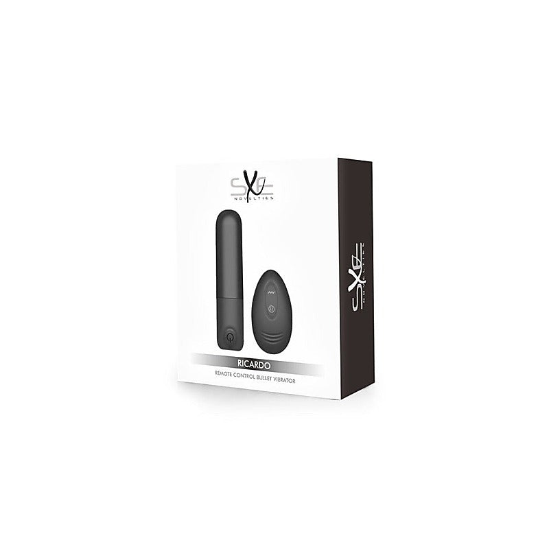 SXE Ricardo 10 Function Remote Control Bullet Vibrator - Bullet Vibrators