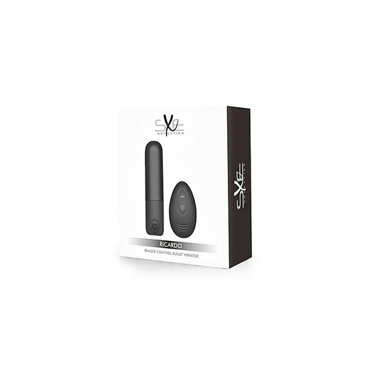 SXE Ricardo 10 Function Remote Control Bullet Vibrator - Bullet Vibrators