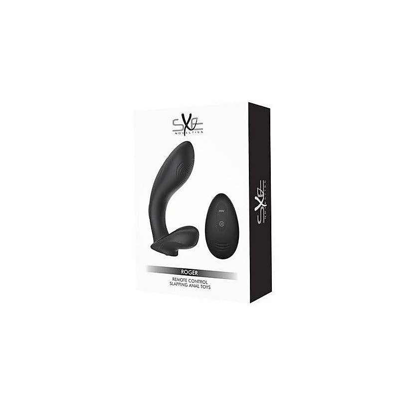 SXE Roger Remote Control Vibrating & Slapping Prostate Massager - Prostate Toys