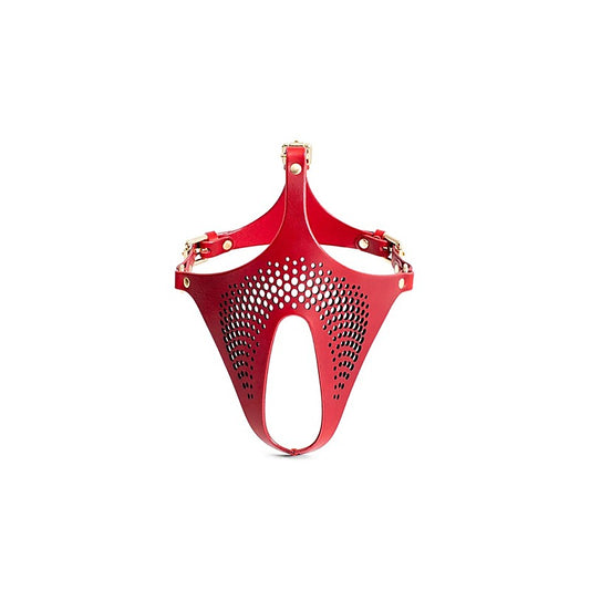 Daytona Ex Machina Genuine BDSM Play Leather Mask - Masks And Blindfolds