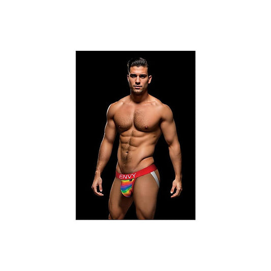 Envy Rainbow Pride Sexy Mens Jock Red - Jocks and G-Strings