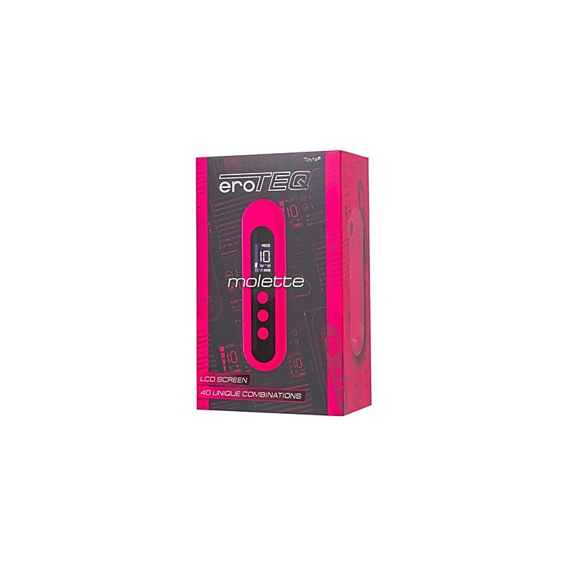 EroTeq Vacuum Wave Air Pulse Clitoral Vibrator Molette Pink - Clit Ticklers and Pulsators
