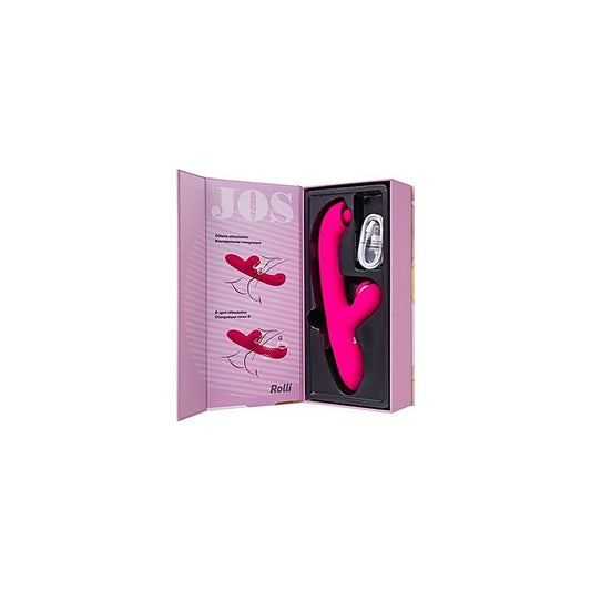 JOS Rolli Stimulating Ball Rabbit Vibrator With Vaccuum Clitoral Stimulator - Rabbit Vibrators