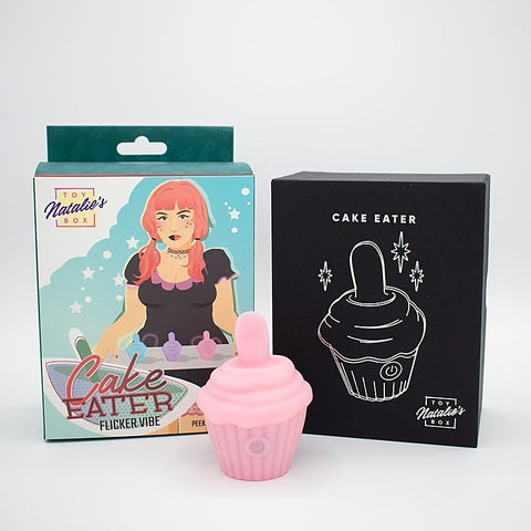 Cake Eater Clit Flicker Stimulator Clit Vibrator - Clit Ticklers and Pulsators