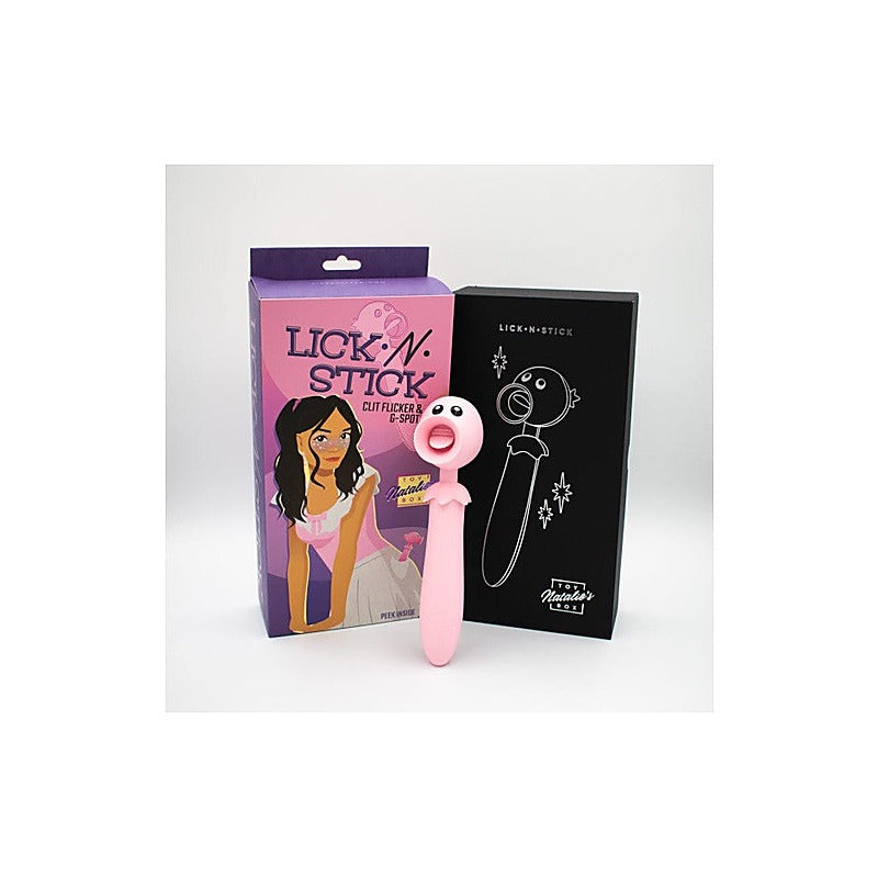Natalies Toy Box Lick N' Stick Clit Flicker G Spot Vibrator - G-Spot Vibrators