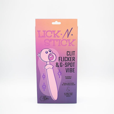Lick N' Stick Clit Flicker G-Spot Vibrator - G-Spot Vibrators