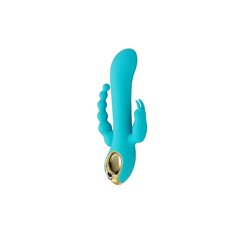 Mighty Magic Clit G Spot & Anal Vibrator by Natalies Toy Box - Rabbit Vibrators