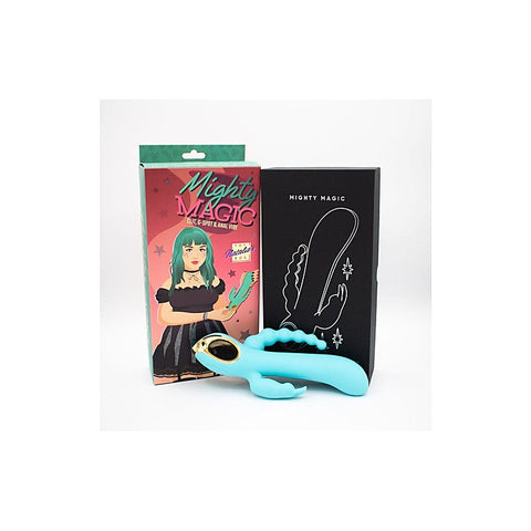 Mighty Magic Clit G Spot & Anal Vibrator by Natalies Toy Box - Rabbit Vibrators