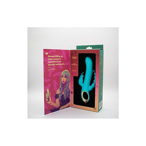 Mighty Magic Clit G Spot & Anal Vibrator by Natalies Toy Box - Rabbit Vibrators