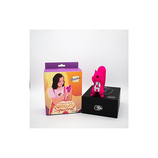 Natalies Toy Box Screaming Squirrel Air Pulse & G Spot Vibrator - Clit Ticklers and Pulsators