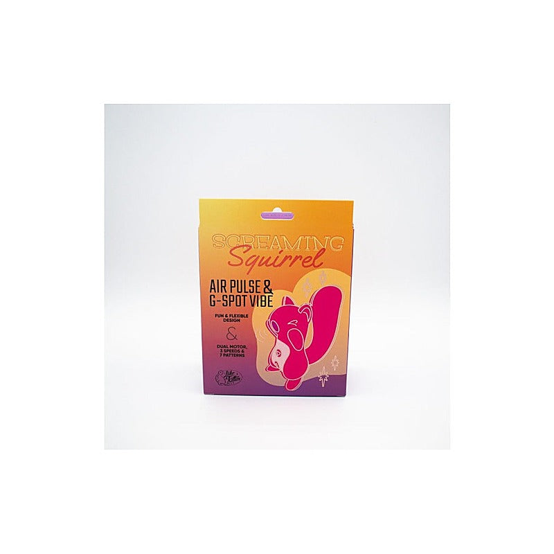 Screaming Squirrel Air Pulse & G Spot Vibrator - Clit Ticklers and Pulsators