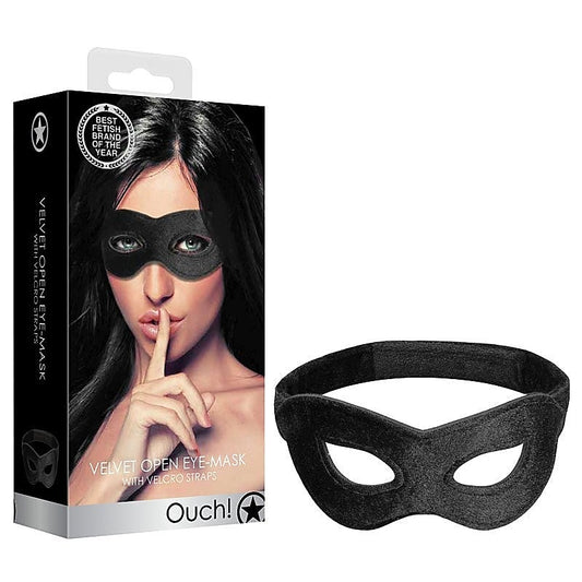 OUCH! Velvet & Velcro Open Eye Mask