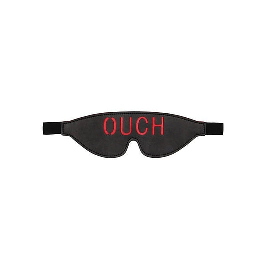 OUCH! BW Bonded Leather Eye-Mask 'Ouch'