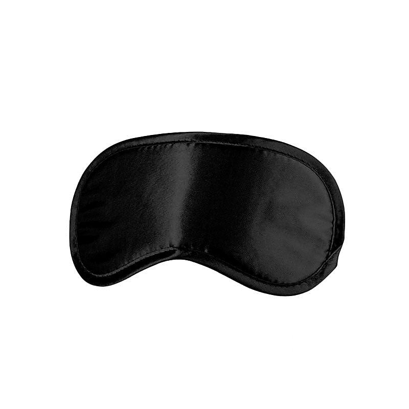 Premium OUCH! BW Satin Eye-Mask by Shots Toys - Masks And Blindfolds