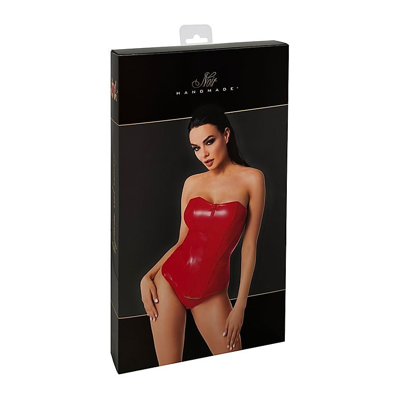Mysteria Corset Her Fetish Red by Noir Handmade - Her Fetish