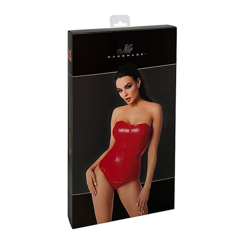 Mysteria Corset Her Fetish Red by Noir Handmade - Her Fetish