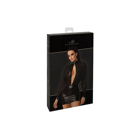 Noir Handmade Opium Womens Sexy Mini Dress - Her Fetish