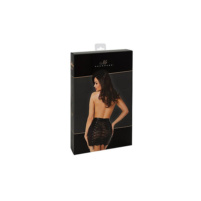 Premium Corset Mini Skirt by Noir Handmade - Her Fetish