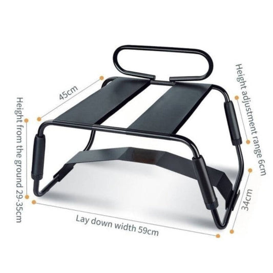 Daytona Adjustable Height Sex Chair by Doc Johnson - Sex Furniture