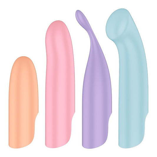 Satisfyer Playful Four Interchangeable G Spot Vibrator