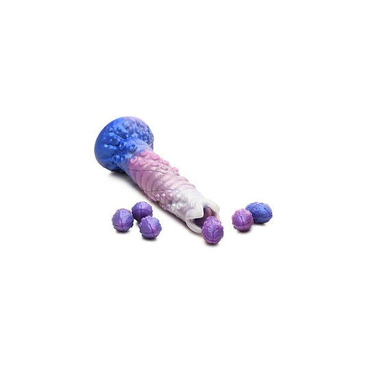 Creature Cocks Tenta Queen Ovipositor Silicone Dildo With Eggs - Realistic Dildos