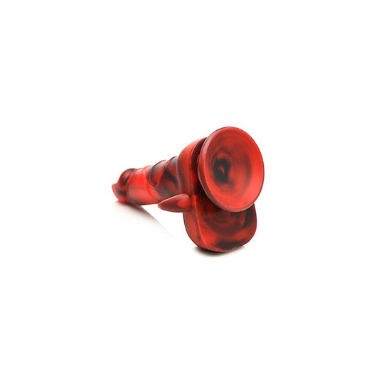 Creature Cocks Horny Devil Demon Non Realistic Silicone Dildo - Realistic Dildos
