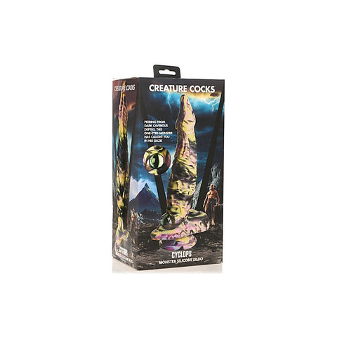 Cyclops Monster Fantasy Silicone Dildo by XR Brands - Realistic Dildos