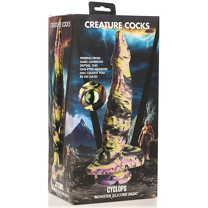 Creature Cocks Cyclops Monster Silicone Dildo by XR Brands - Realistic Dildos