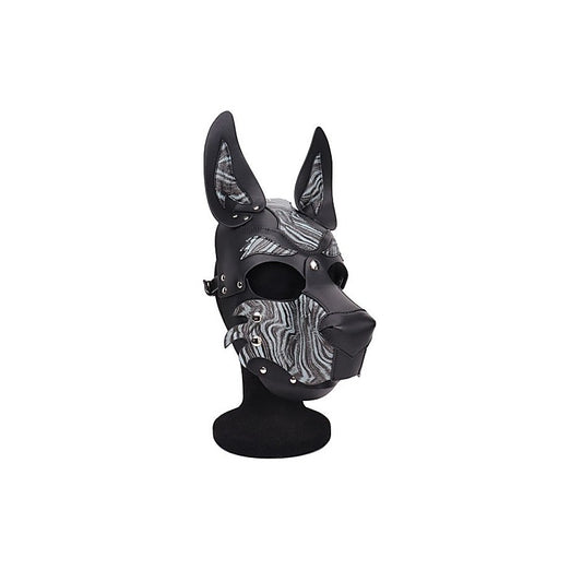 Daytona BDSM Play Dog/Pup Bondage Hood Pink