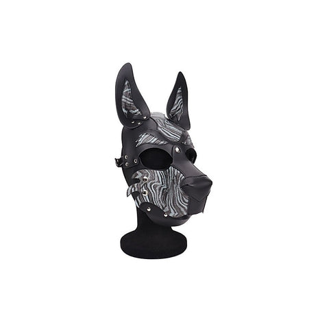 Daytona BDSM Play Dog/Pup Bondage Hood Pink - Bondage Hoods
