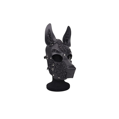 Daytona BDSM Play Dog/Pup Bondage Hood Pink - Bondage Hoods