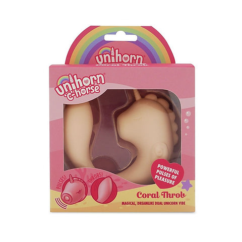 C Horse Ocean Peak Clit Vibrator by Unihorn - Clit Ticklers and Pulsators