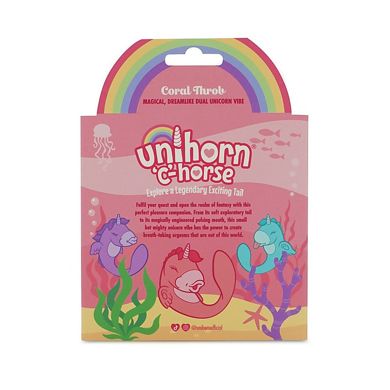 C Horse Ocean Peak Clit Vibrator by Unihorn - Clit Ticklers and Pulsators