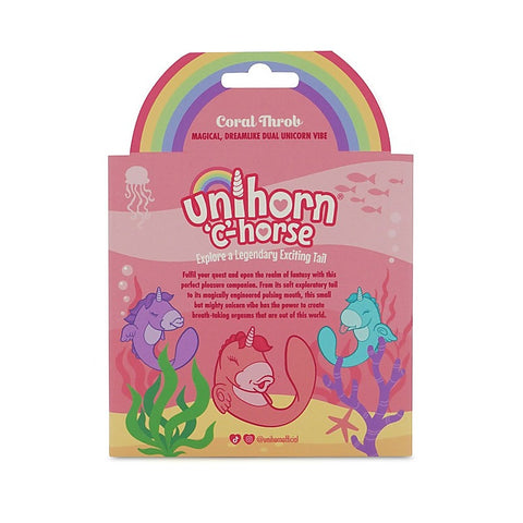C Horse Ocean Peak Clit Vibrator by Unihorn - Clit Ticklers and Pulsators