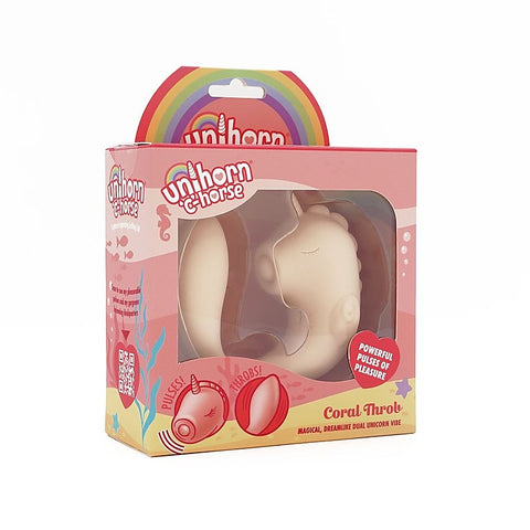 C Horse Ocean Peak Clit Vibrator by Unihorn - Clit Ticklers and Pulsators