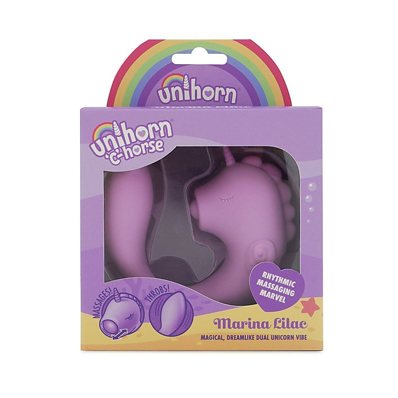 C Horse Ocean Peak Clit Vibrator by Unihorn - Clit Ticklers and Pulsators