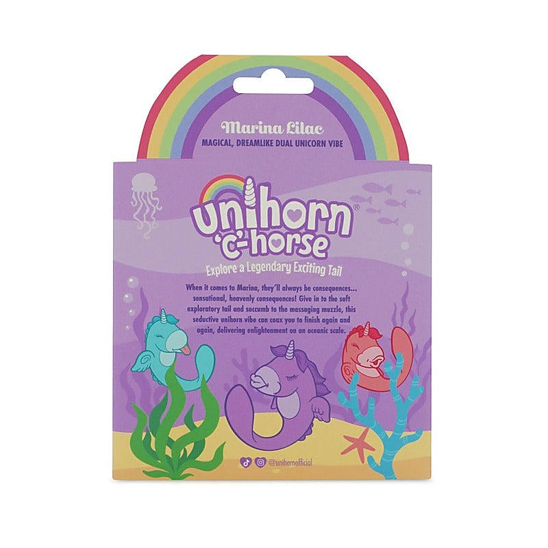 C Horse Ocean Peak Clit Vibrator by Unihorn - Clit Ticklers and Pulsators