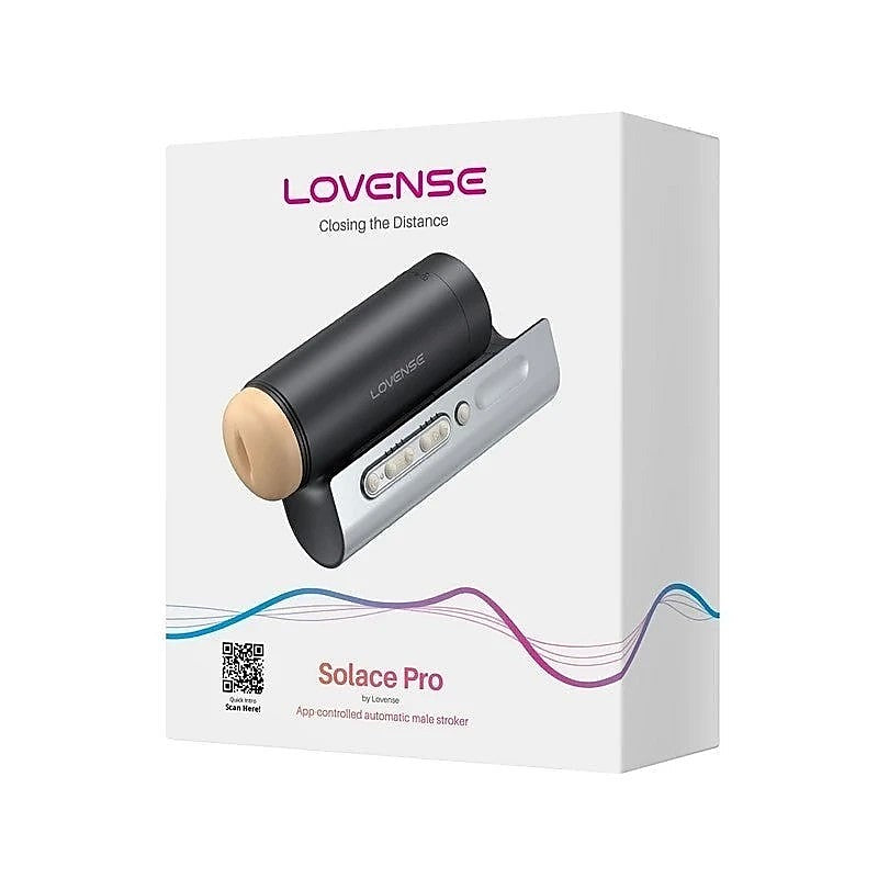Solace Pro App Controlled Automatic Male Stroker by Lovense - Masturbators and Strokers