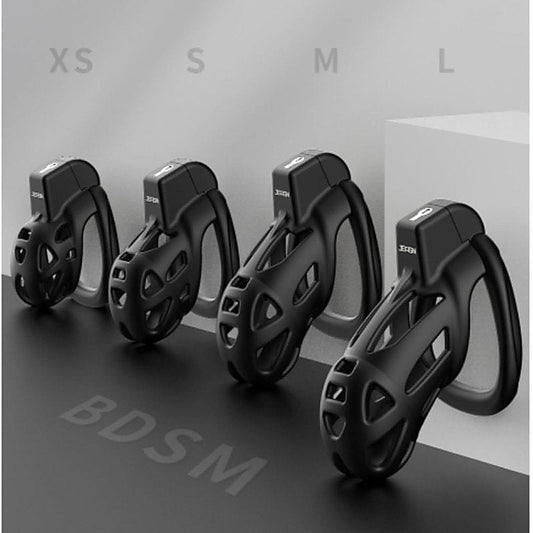 BDStyle 3D Ventilation Male Chastity Cock Cage Lock Set - Male Chastity