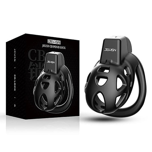 BDStyle 3D Ventilation Male Chastity Cock Cage Lock Set - Male Chastity