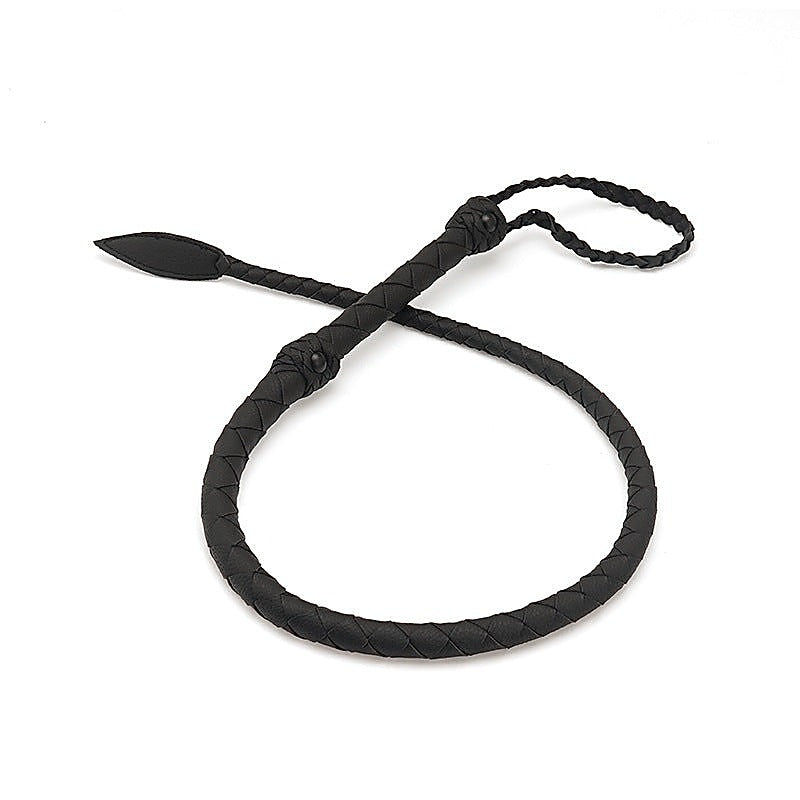 Unique Design Artificial Snake Leather Horse Bondage Whip - Whips And Crops
