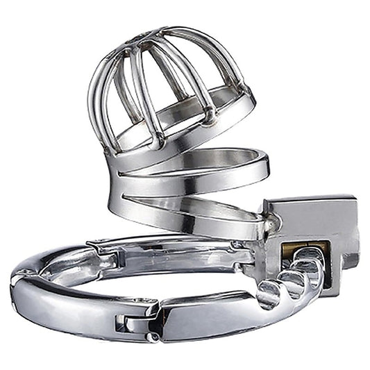 BDStyle Stainless Steel Adjustable Male Chastity Cock Cage - Male Chastity