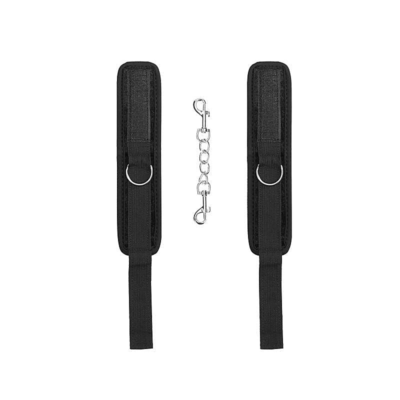 OUCH! Velvet & Velcro Handcuffs by Shots Toys - Cuffs and Restraints