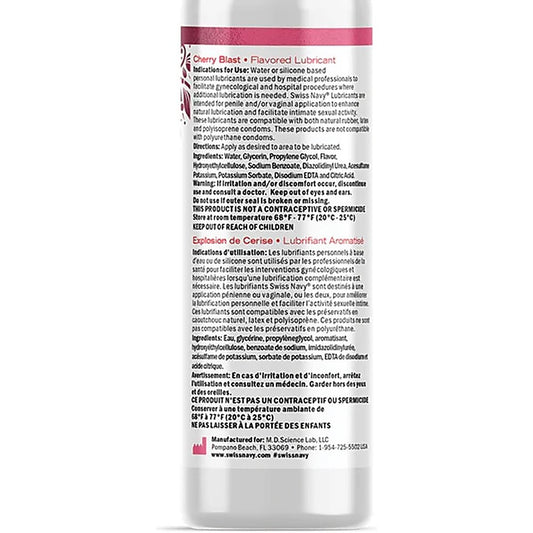 Swiss Navy Desire Cherry Blast by Swiss Navy Lubricants - Water Based Lubes