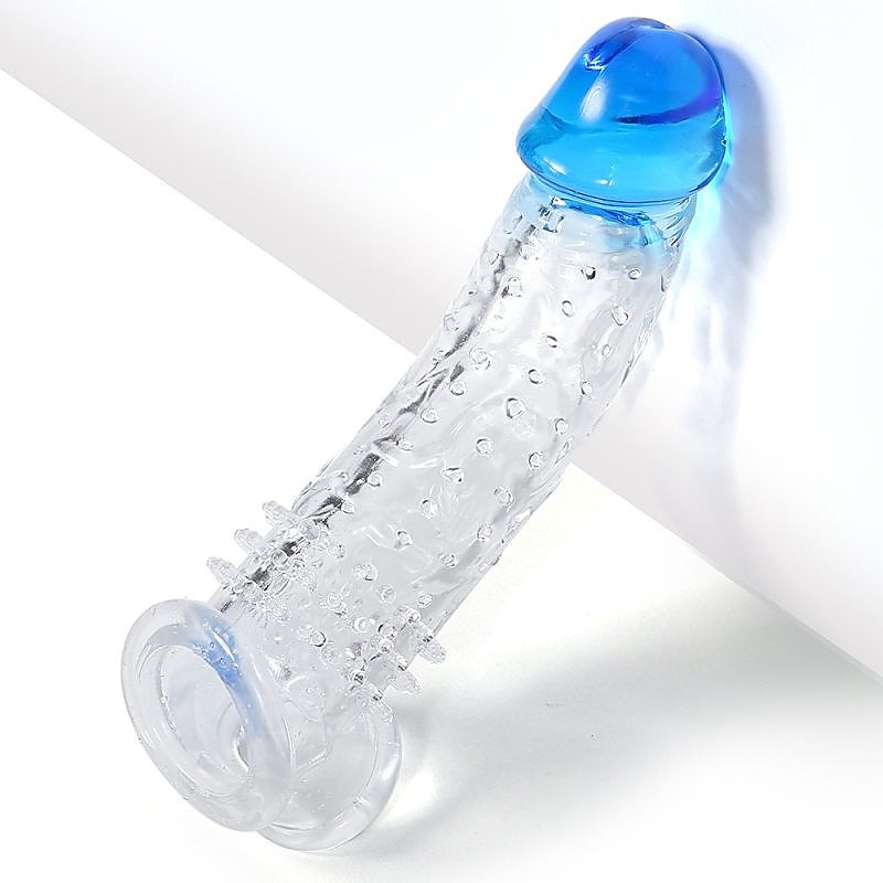 Penis Enlargement Sleeve with Elastic Ball Band by BDStyle - Penis Sleeves and Extenders