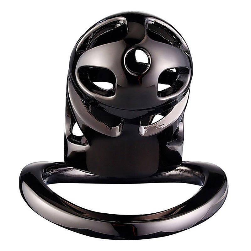 Male Chastity Cage with 3 Active Sizes Rings by BDStyle - Male Chastity